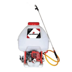 Fumigadora De Espalda Alterman Gasolina 2T, 26 Cc, Bomba Nylon Libre Mantenimiento, Tf900-A.