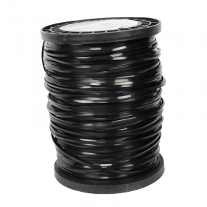 Nylon Alterman Carrete 5Lb 3.3 mm X 212 metros, Cuadrado Negro.